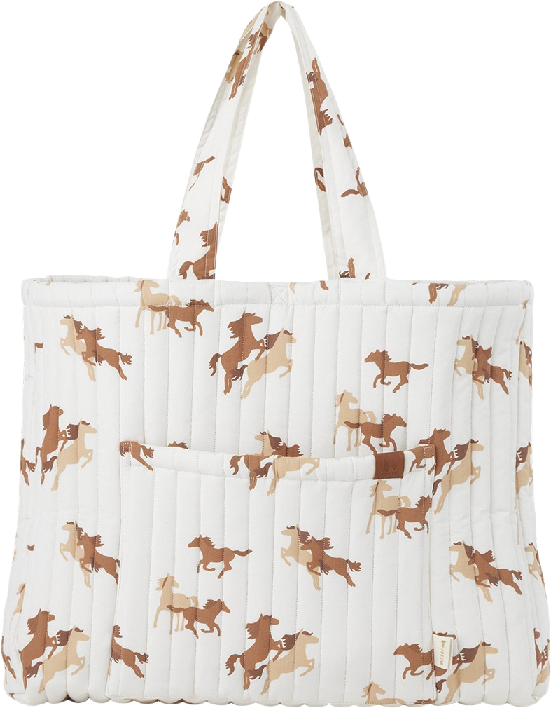 Quilted Tote Bag Wild at Heart
